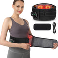 DYMROGE Pasy do masażu, 12 V, Czarny, praca bezprzewodowa – 5000 mAh Bateria, Cushion, dotyk, 3 poziomów – 3 tryby, funkcja ogrzewania
