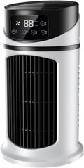 Klimatyzator przenośny LaYiQimn – klimatyzator mobilny, Biały, USB, Klimatyzator – przenośny, licznik czasu, cichy