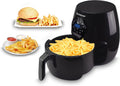 Frytkownica beztłuszczowa BEPER – air fryer, P101FRI050, 5 l, Czarny – funkcja grilla, 7 programów, dotyk, minutnik – regulowany do 200°C