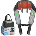 Poduszki na szyi do masażu COMFIER, 1,53 kg, 6 W, Czarny – USB, praca bezprzewodowa, Masażer, funkcja ogrzewania – bezprzewodowy