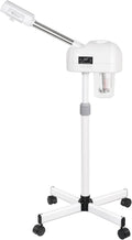 TransArcade Elektryczne piece parowe, 101,6 cm – Biały, regulowana wysokość, Kuchenka, uchwyt – kółka ruchome, dekoracja salonu, ekran LCD