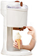 Maszynka do lodów GAYAYAS, 1000 Ml – 4.5 kg, 330 MM, Szary, Model 1000 Ml – Maszyna do lodów z Włoch 1000 Ml, do domowych przenośnych mikser