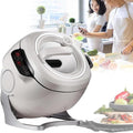 Robot kuchenny, 6 l, 2000 W – Szary, Kuchnia robota, przenośny, przyłożenie – Automatyczne przenośne kuchenka 6 l z 360 ° Obrót