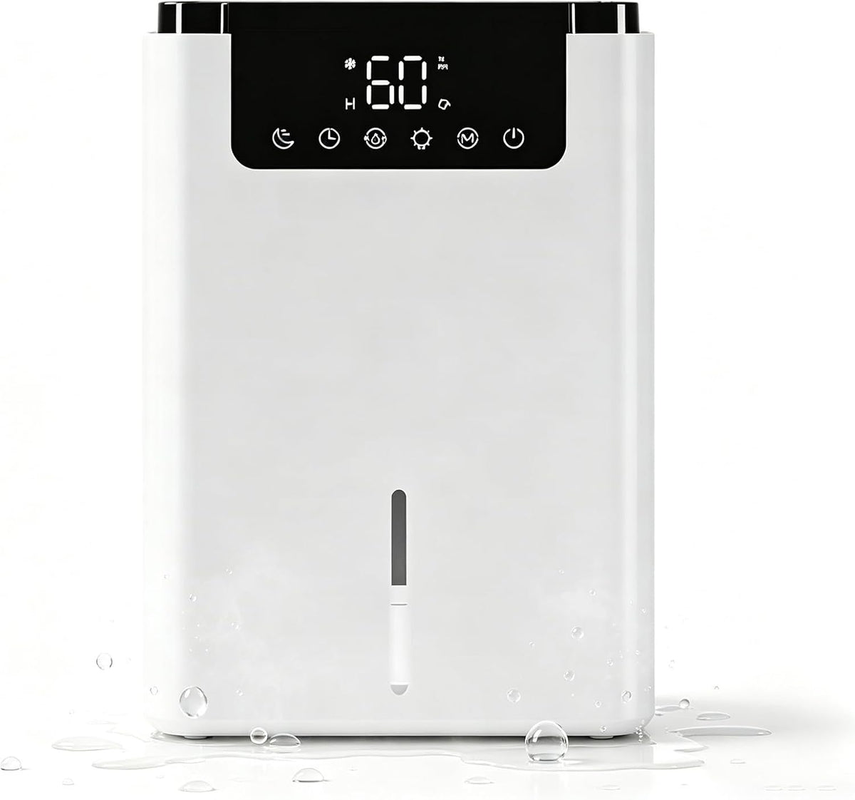Osuszacz powietrza – 35 dB, 286 x 200 x 140 mm, 2,0 kg, Biały – Denawilżacz, przenośny, czasomierz, tłumik