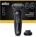 Braun Opryszczki kratowe, 52-N1200S, Brązowy / Czarny, praca bezprzewodowa – Seria 5 52-N1200S Shaft, bezprzewodowy, czarny, dla mężczyzn Humid i Sec
