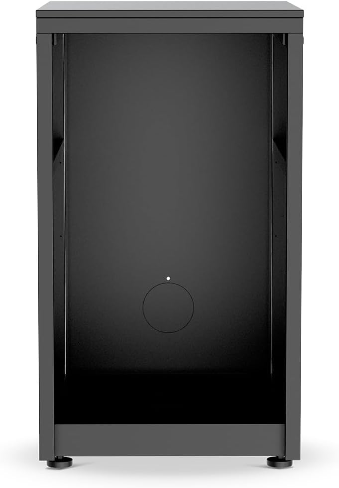 cozze Lodówka, 5 x 60 cm – Srebrny, odporność na warunki atmosferyczne, 90 x 49, na zewnątrz – Kompaktowa, Niska szafa z blatem HPL 15 mm