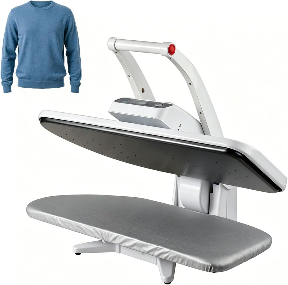 Efficieran Prasy do prasowania parowego, 80 cm, 1800 W, 15 kg – Czarny, Prasa, prasa parowa, profesjonalny