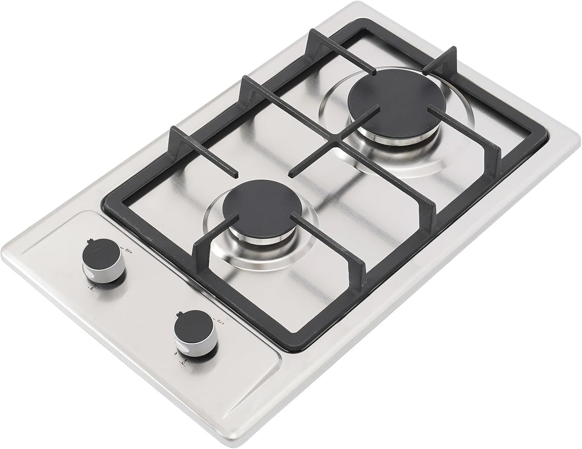 Płyta grzewcza QIERF – 51 × 31 × 10 cm, 3 kW, Srebrny, stal nierdzewna – Naczynia kuchenne z piekarnikiem, do zabudowy, przenośne, kemping