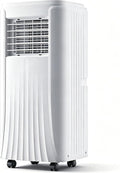 Klimatyzator przenośny ZHIQXUE, klimatyzator mobilny – 25 m, 000 BTU, Biały, samoczyszczenie – BTU 4 4 -in-1 klimatyzator, klasa E- energii, przenośny