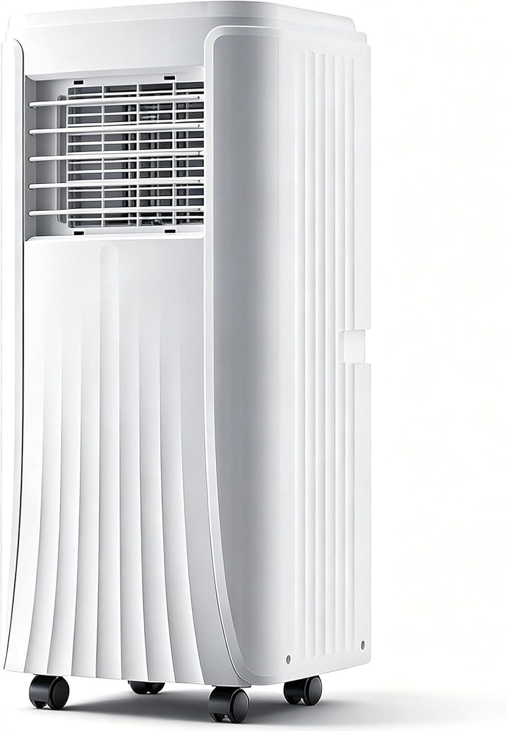 Klimatyzator przenośny ZHIQXUE, klimatyzator mobilny – 25 m, 000 BTU, Biały, samoczyszczenie – BTU 4 4 -in-1 klimatyzator, klasa E- energii, przenośny