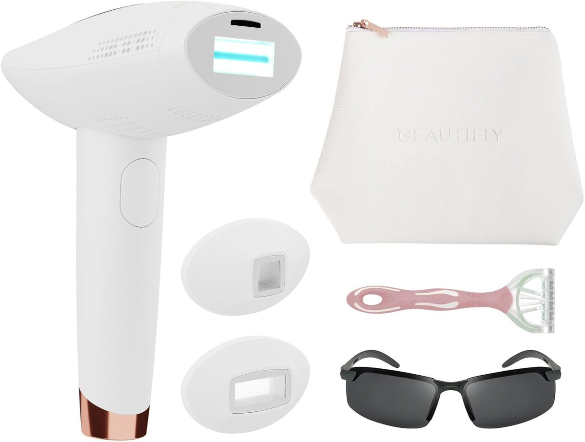 Depilatory IPL Beautifly, Czarny, depilator IPL, dispositivo – Depiladora láser con funkcja de fotorenenexation