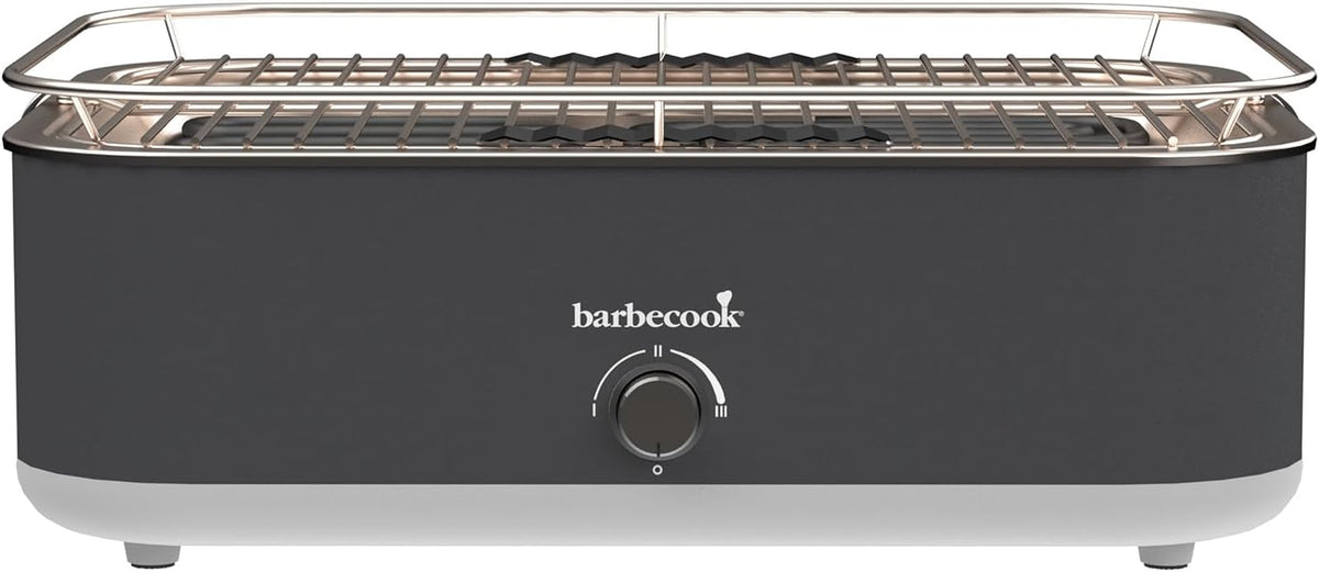 Barbecook Grill stołowy, 42.5x33x16.5 cm, Szary, funkcja grilla – 5x33x16, 5 cm elektryczny, kemping