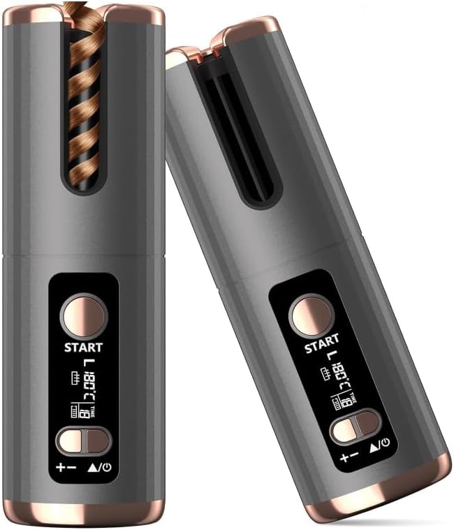 CFEN Żelaza do zamykania, Czarny, USB, praca bezprzewodowa – Przeciwpalanie, Przywracalne klamry ceramiczne USB