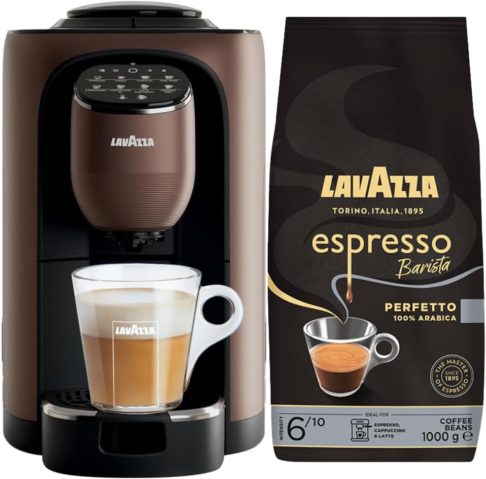 Lavazza Ekspres do kawy, 1 kg, Czarny, do automatycznych maszyn do kawy