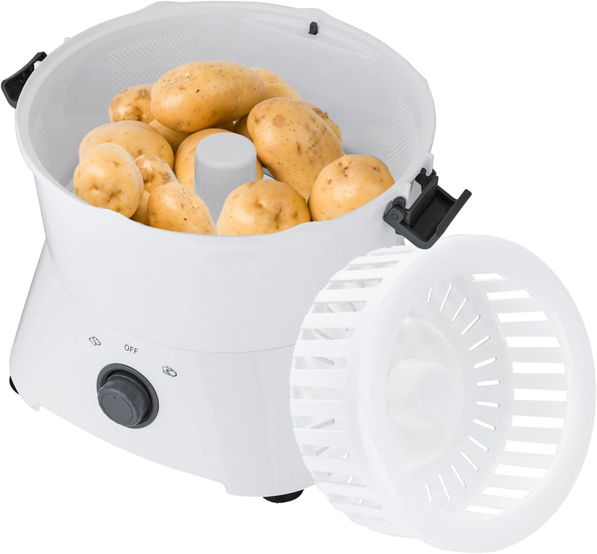 Rozpruwacze ARBGO, 23.6 x 28,3 cm, 0,8 kg – Czarny, stal nierdzewna, Oobieranie ziemniaków, sklepy z fast foodami – kuchnie, restauracje