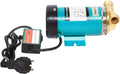 KumuJ Przemysłowe pompy wodne, 90 W, 220 V, 20 l – Turkusowy/Czarny/Złoty, stal nierdzewna, Pompa do gorącej wody, 50 Hz – 20 l/min