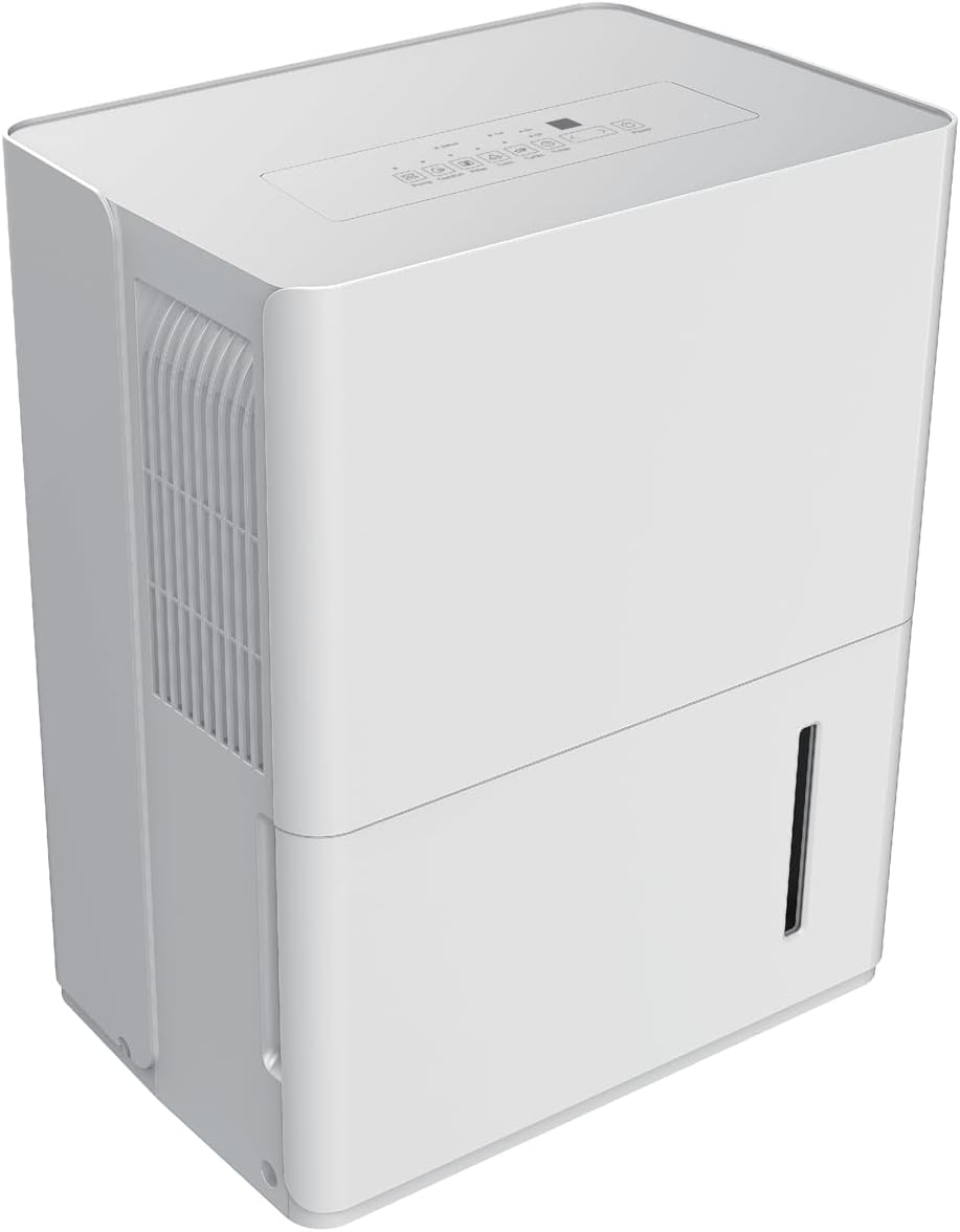 Osuszacz powietrza COMFEE', 30 l – 180 m, Biały, oświetlenie LED, timer – Comfee 30 l/24 h, wielkość pomieszczenia ok. 180 m3 (80 m2)
