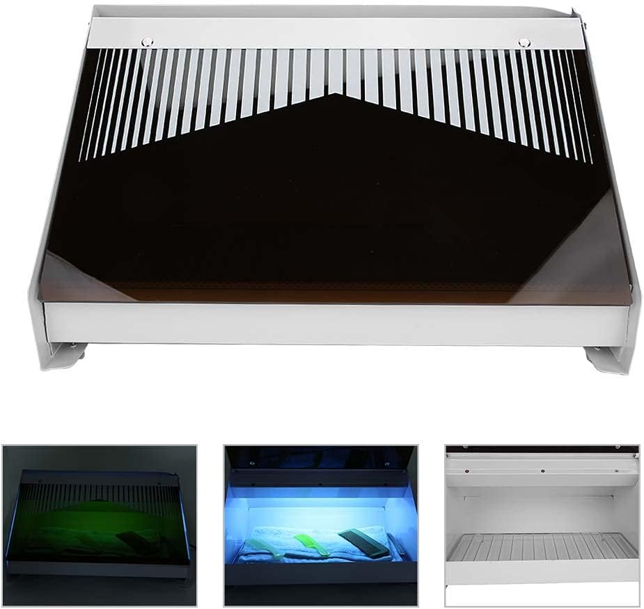 Masyrt Sterylizatory do przyrządów do manicure, 220 V, Szary – stal nierdzewna, Szafka do sterylizacji UV, uchwyt, gniazdo
