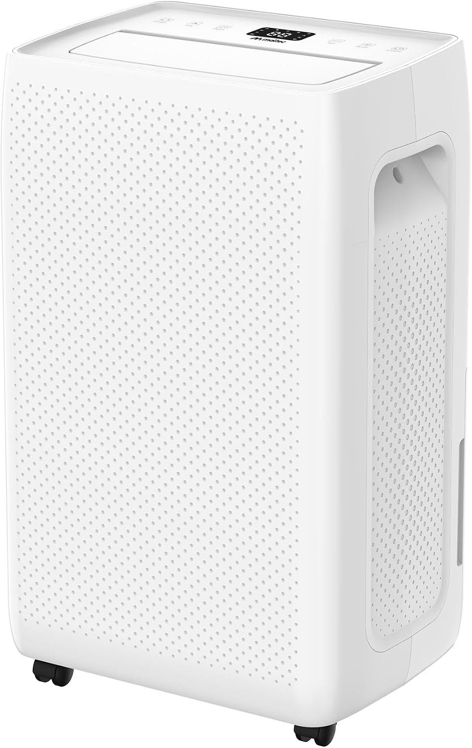 Osuszacz powietrza MalTec, 52 x 31 x 22 cm, 20 l – Biały, oświetlenie LED, Wi-Fi, praca bezprzewodowa – automatyczne wyłączanie, Denawilżacz