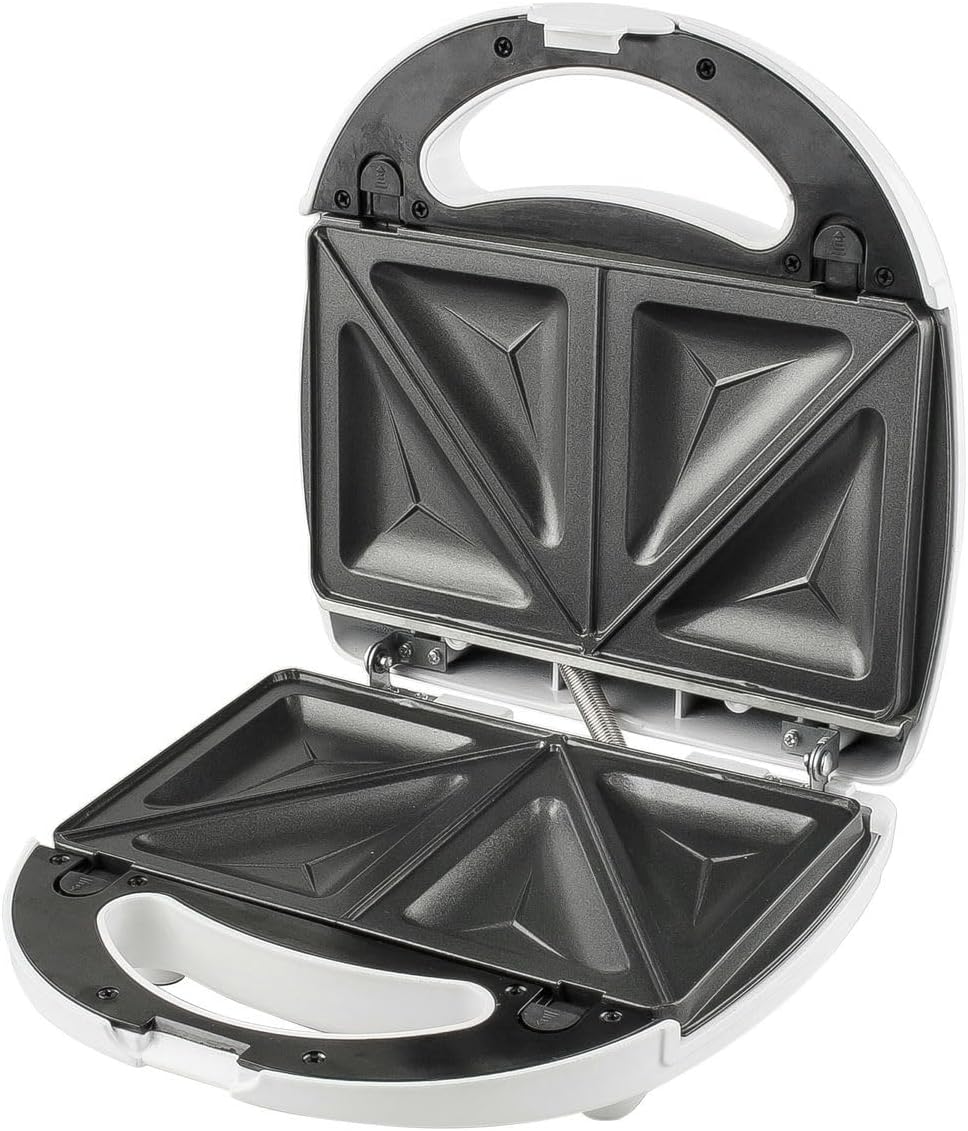 Prasy do kanapek i panini KUKEN, 750 W – Czarny, ALFA 22671 Aparatura, Desmontab croque- monsieur aparatura