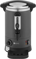Dystrybutor gorącej wody Helloshop26, 1 l – 1500 W, Szary, Odciek, dozownik ciepłej wody 6 – 1 l 1500 W szary zasobnik odwadniający 14 _ 0004292