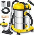 Masko Odkurzacz – 300 W, 64 cm, Srebrny / Żółty, stal nierdzewna