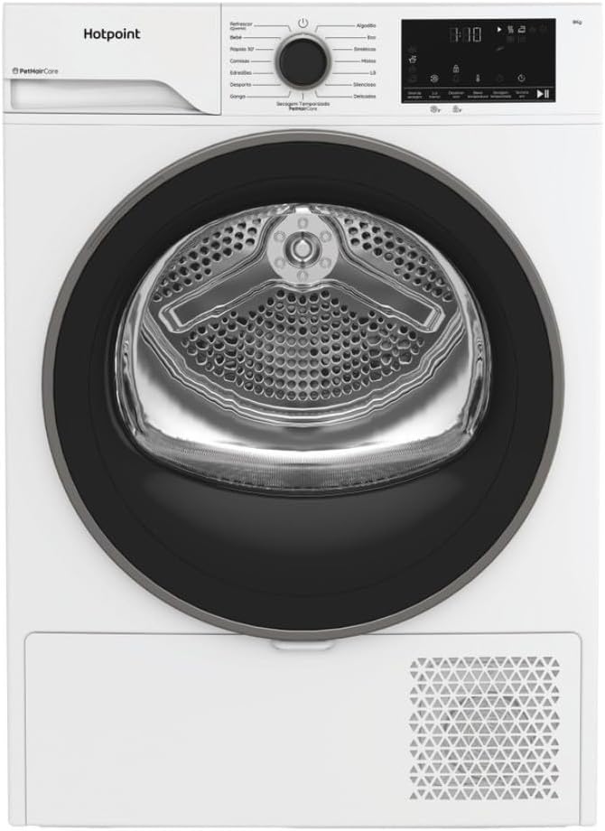 Pralko-suszarki Hotpoint – 84M, 84 M, 8 kg, Biały – pralko-suszarka, biała, C HD WBS PT suszarka