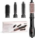 BaByliss Szczotki elektryczne i dmuchawy, AS122E, 1200 W – 38 mm, Czarny / Różowy, Akcesoria do AS122E, czarny – Gładki Wykończenie 1200
