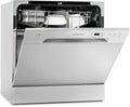 Zmywarka KLARSTEIN, 27 cm, Biały, wolnostojąca – 6 programów, przenośne, ciche, Mini Wash 8- kawałek Chiny – Compact Tabletop