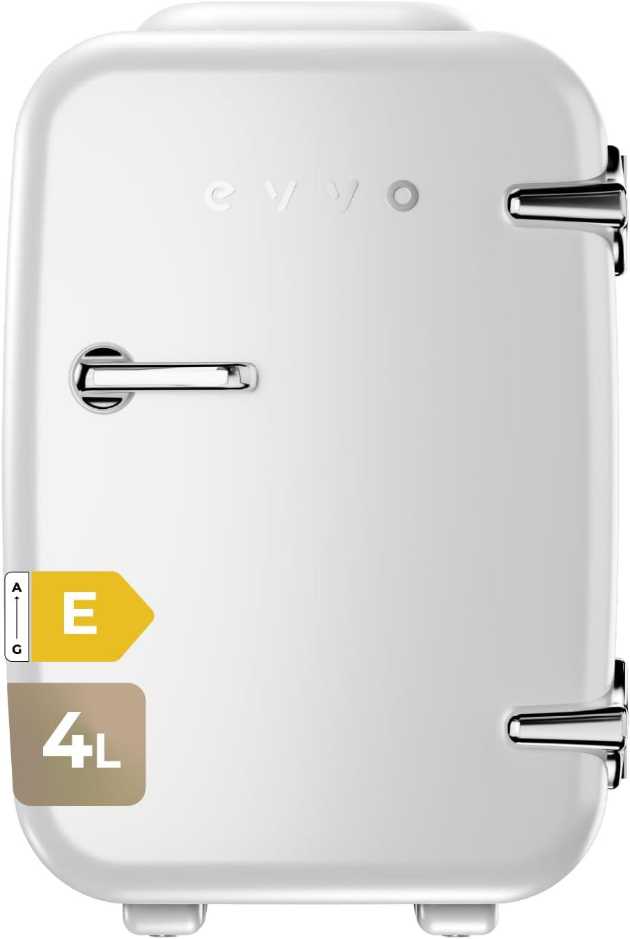 Biurko EVVO – V/220, 12 V, 4 l, 39 dB – Biały, Lodówka 12 V / 220 V, przenośne, ciche – białe, i samochód, zimno i gorąco funkcji 12 V/220 V