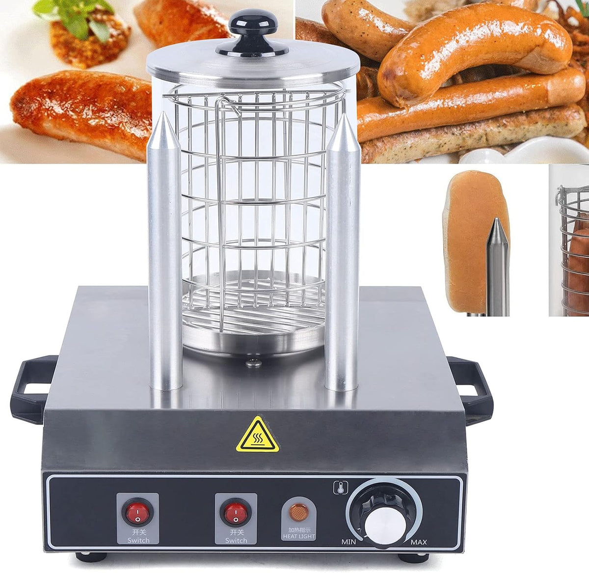 Grzejnik elektryczny biniliubi, 21.5 cm, Srebrny – stal nierdzewna, profesjonalny