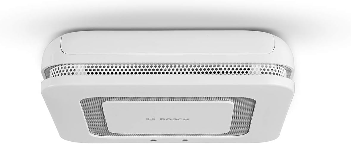 Bosch Czujniki dymu i CO – Czarny, Detector, Smart, Apple – Twinguard Smoke Detector z pomiarem jakości powietrza i aplikacją