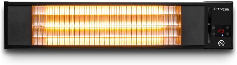 Grzejnik elektryczny TROTEC – 14 m, Czarny, IR 2010, 3 prędkości