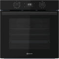 Piekarnik do zabudowy Bauknecht, BBA285HU1K, 60 cm – 71 l, Czarny, Baoknecht BBA285HU1K Elektryczny piec do pizzy, 12 programów – zwrotny