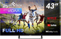 Smart Tech Telewizor Smart TV, 43FV02 – 43 cali, Czarny, USB, Wi-Fi – praca bezprzewodowa, telewizor, Smart TV 43FV02 V 3xHDMI, 3 HDMI – 2 USB